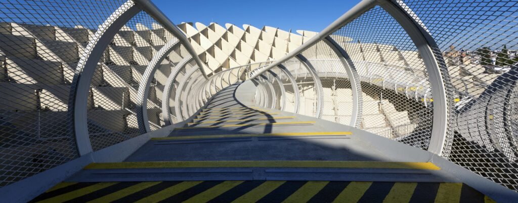 Tekla Structures 3D steel model created for high-precision steel detailing