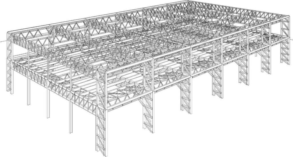 Professional steel detailing services in Gujarat for precise fabrication drawings