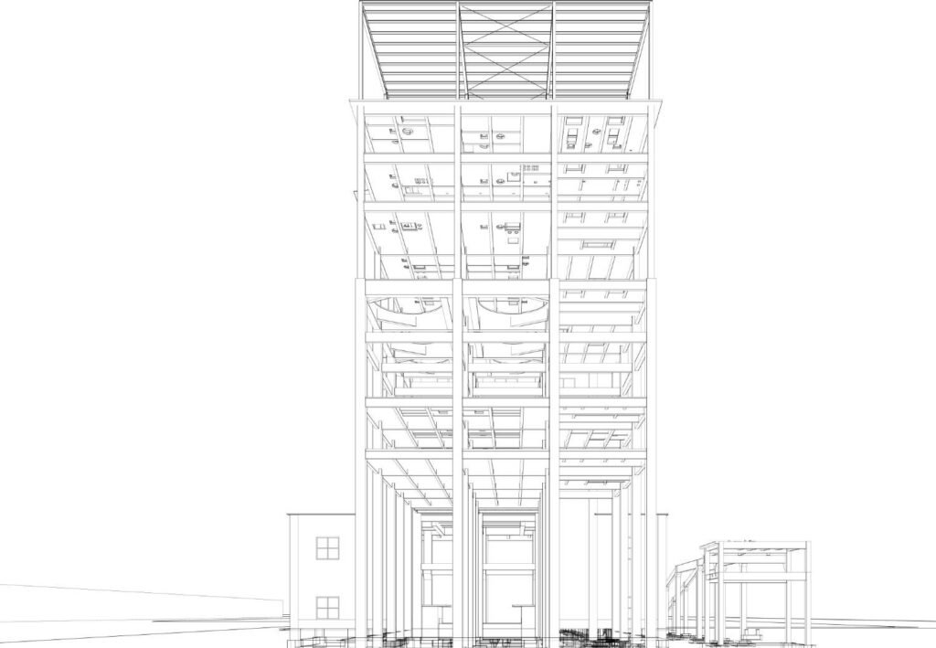 Steel detailing services in Visakhapatnam using Tekla Revit and AutoCAD for accurate fabrication drawings