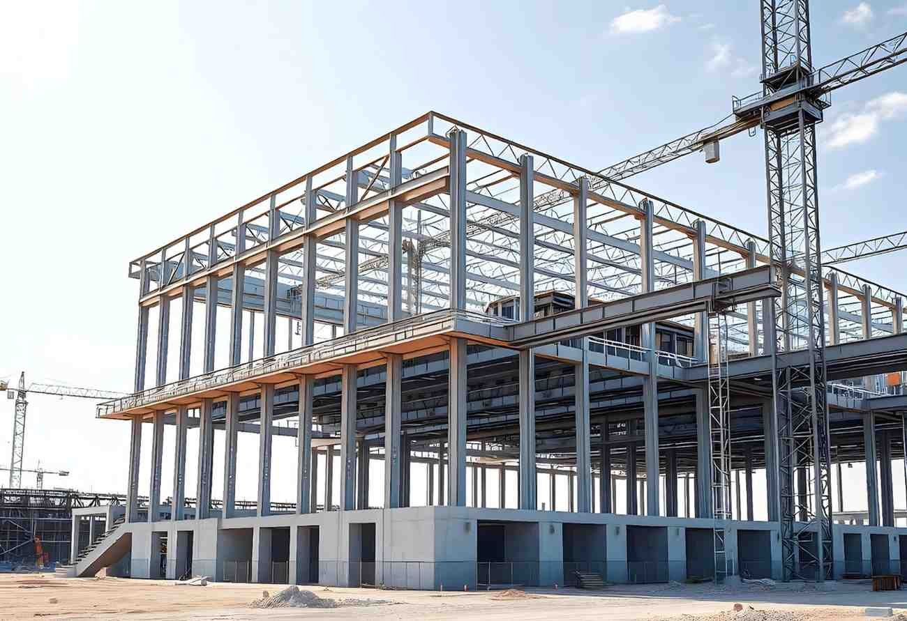 Structural Steel Detailing Services showing accurate steel drawings and BIM models for projects in USA and India
