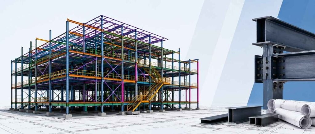 Tekla Steel Detailing Services India providing 3D BIM steel modeling and fabrication drawings for USA projects